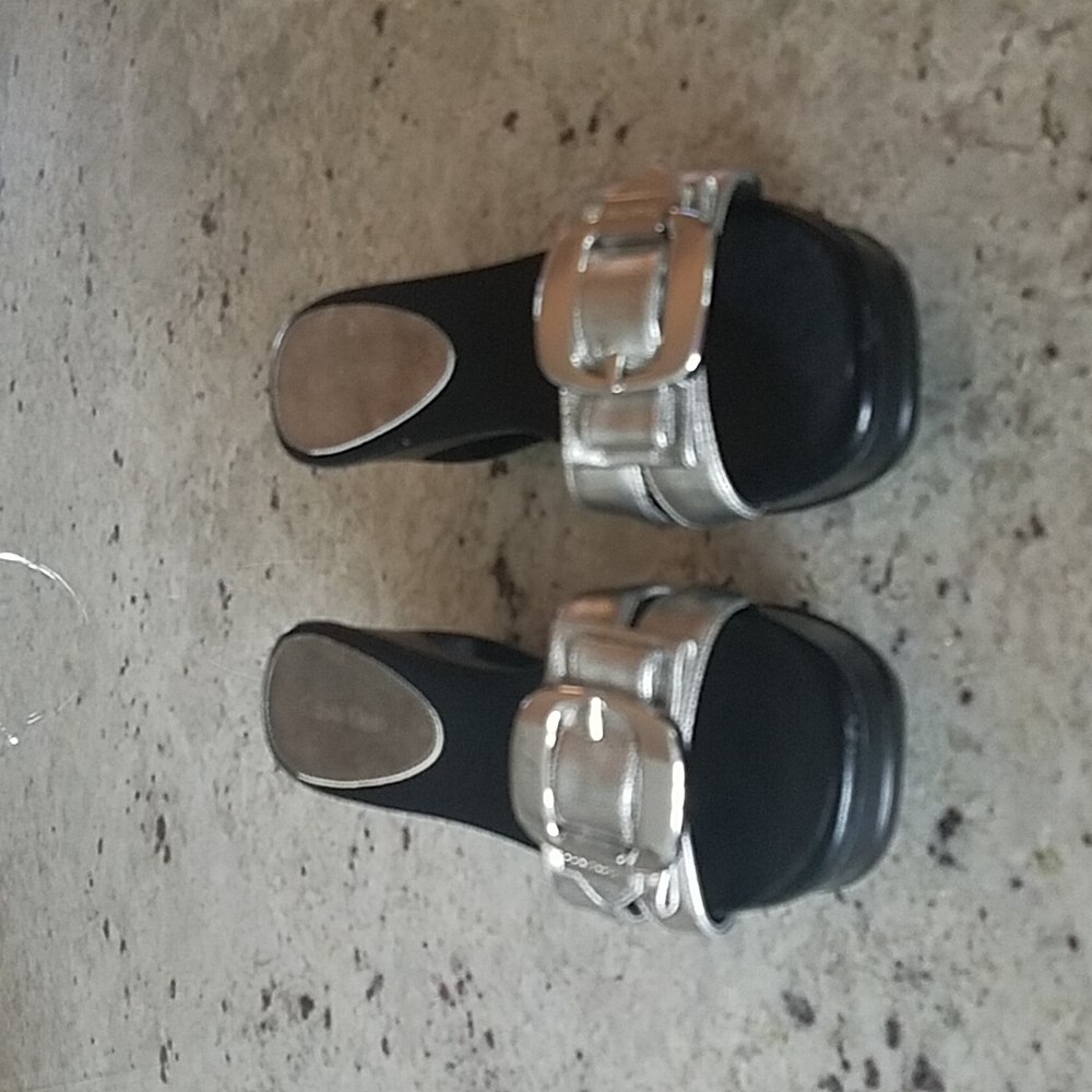 Calvin Klein wedge sandals